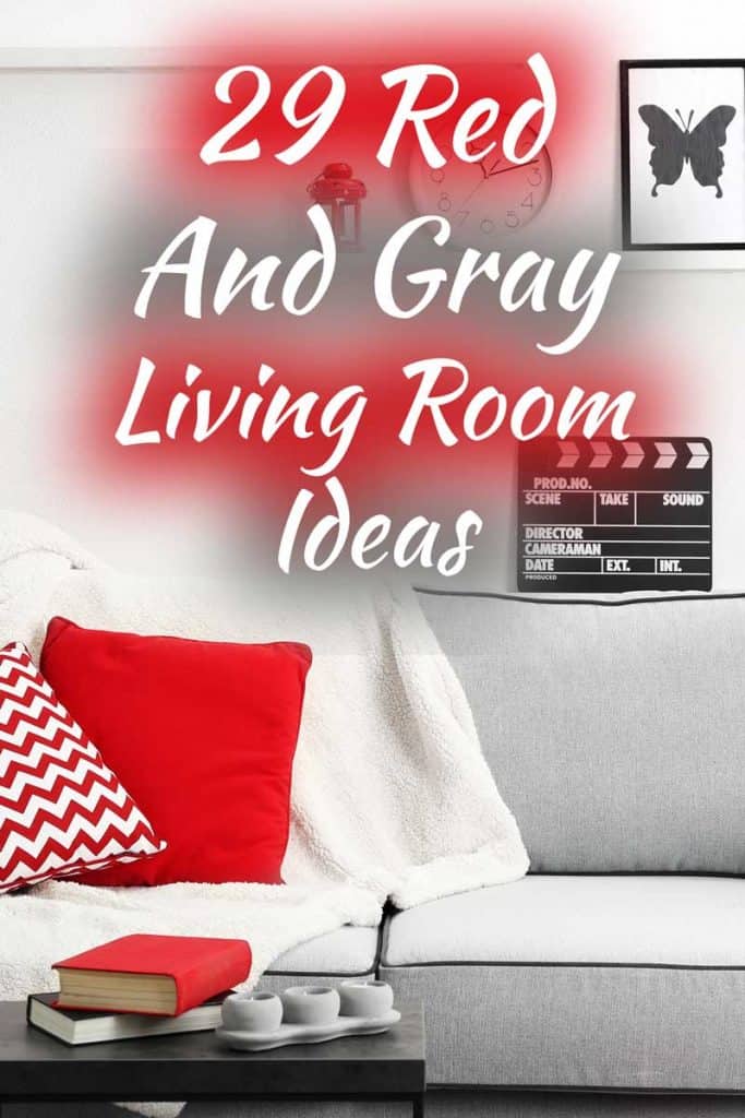 29 Red and Gray Living Room Ideas (With Pictures!)